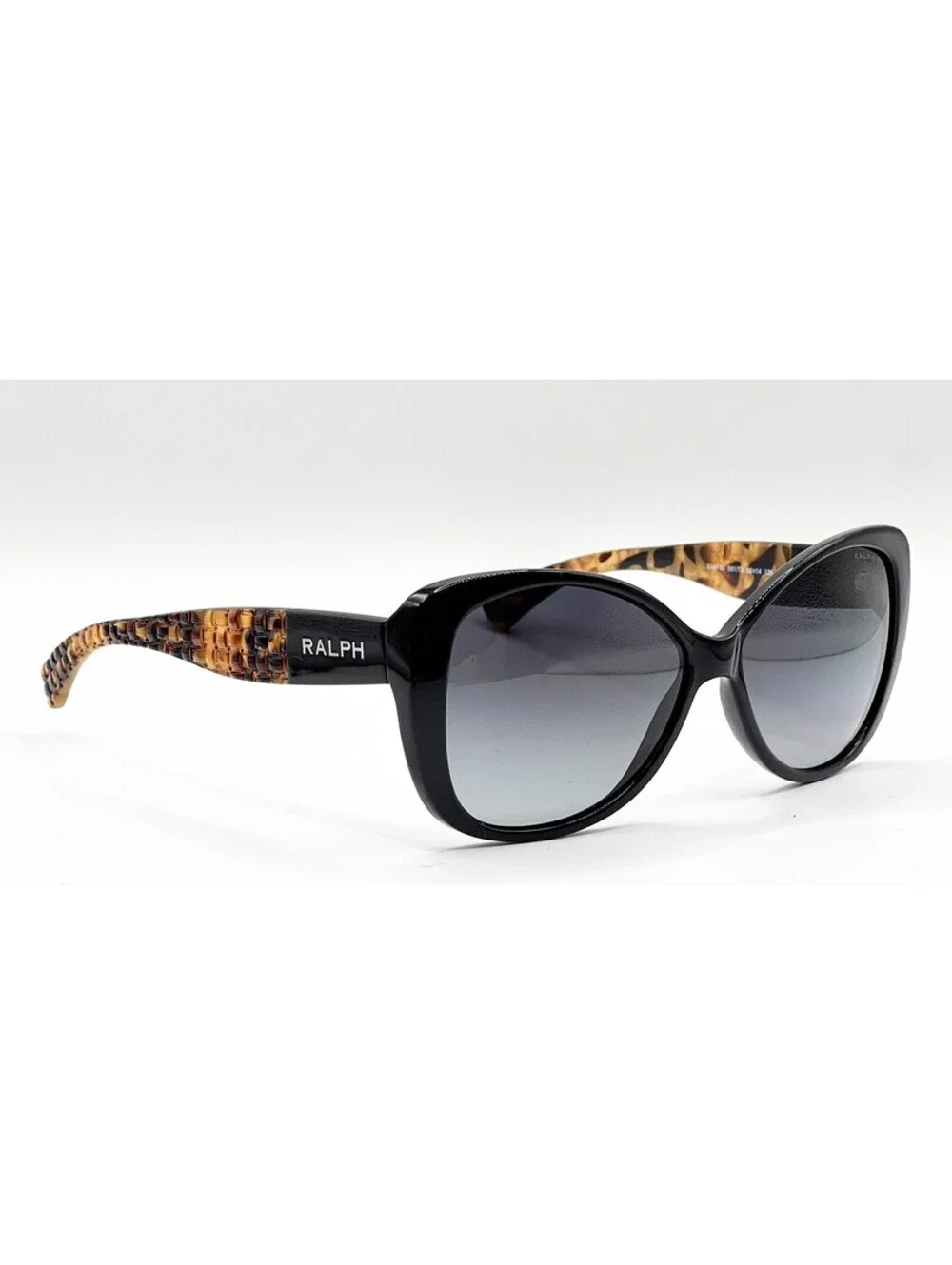 Ralph Lauren RA5180 501 T3 Black Rectangle Authentic Sunglasses 58-14-135